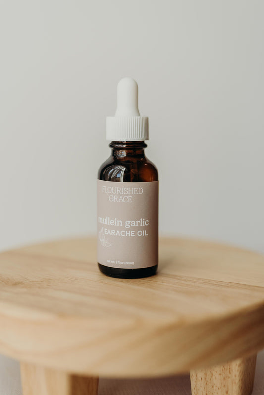 Mullein + Garlic Earache Oil