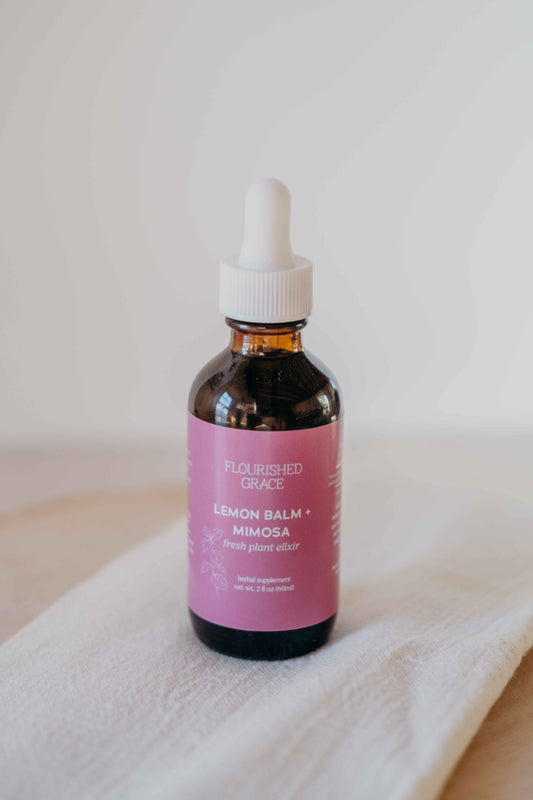Lemon Balm & Mimosa Tree Elixir