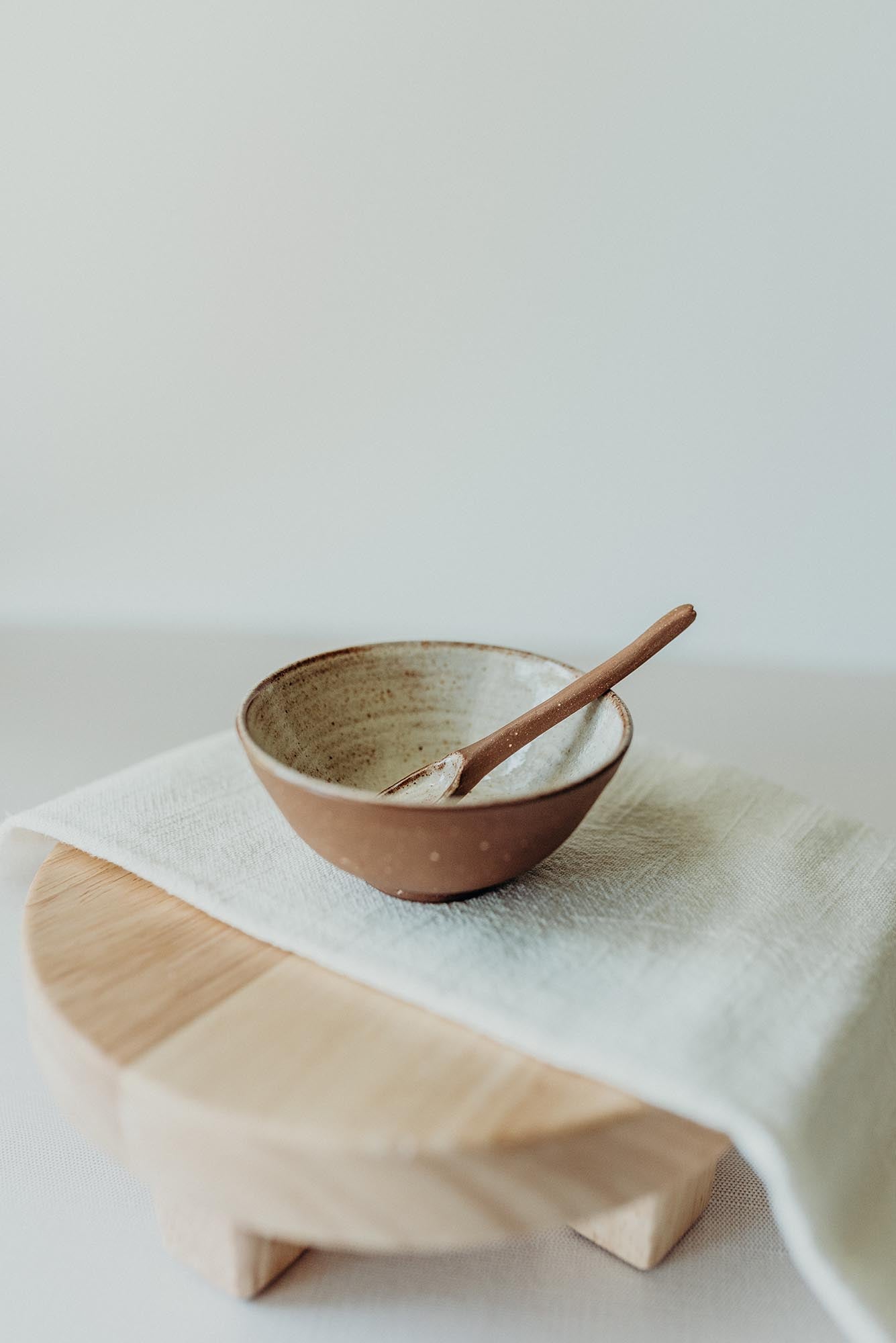 Face Mask Ceramic Bowl