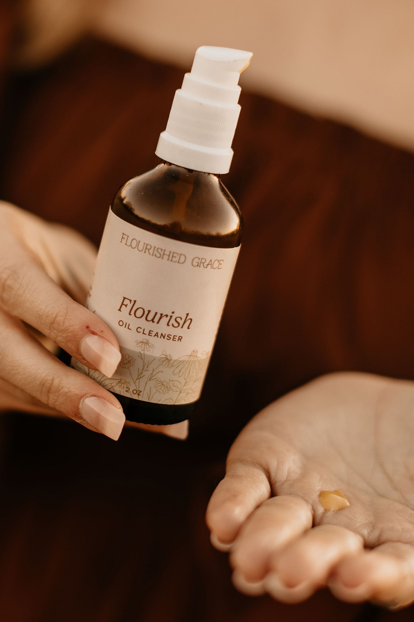 Flourish Exfoliating Oil Cleanser