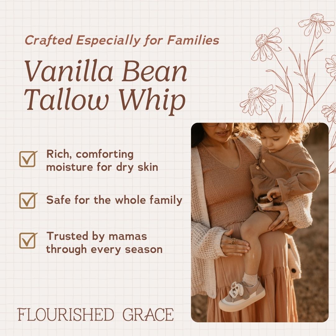 Vanilla Bean Tallow Whip
