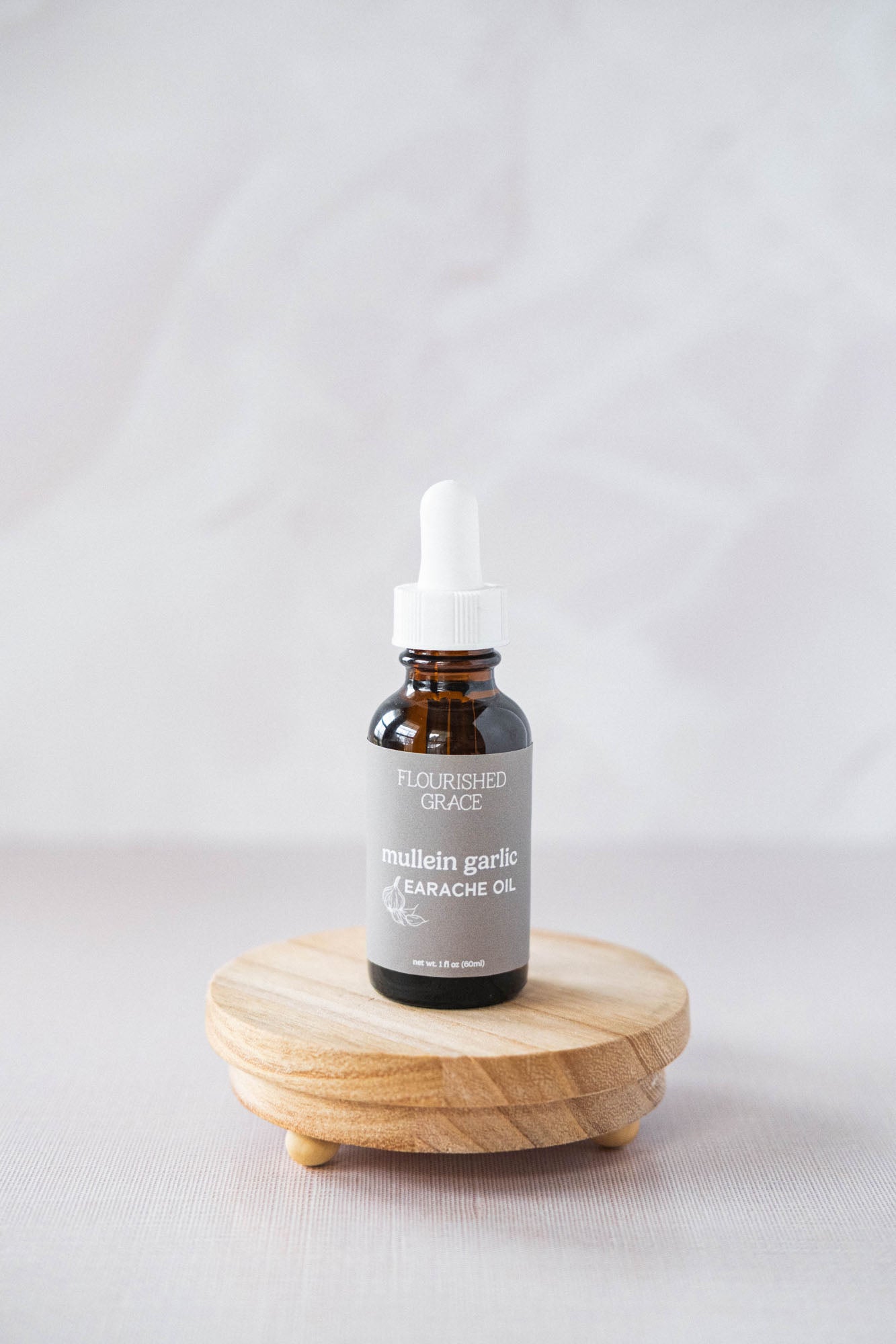Mullein + Garlic Earache Oil